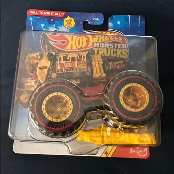 Chase!!! New 2026 Hot Wheels Monster Truck Treasure Hunt - Picture 4 of 5